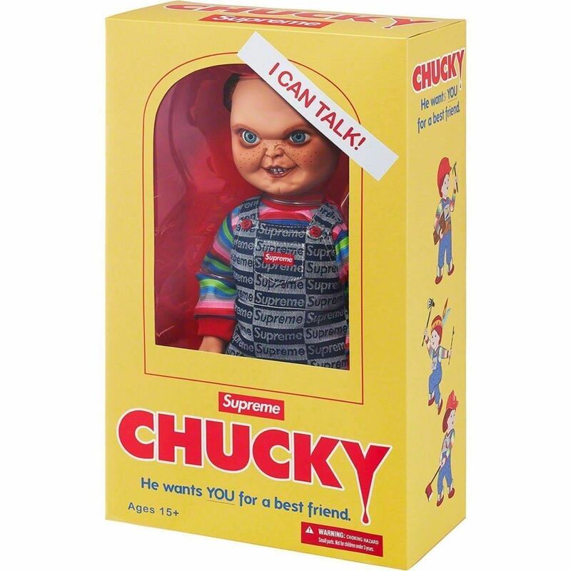 【新品未使用】 20AW 21 新作 新品 Supreme シュプリーム SUPREME CHUCKY DOLL チャッキー 人形 CHILD PLAY 即決早い者勝ち