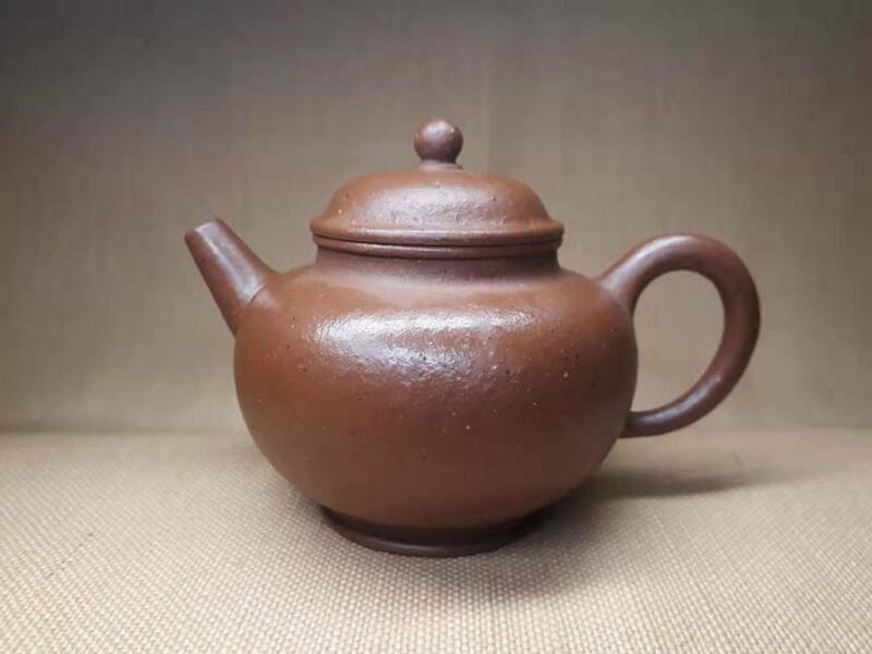 宜興窯 紫砂茶壷 在銘 煎茶道具 龍印