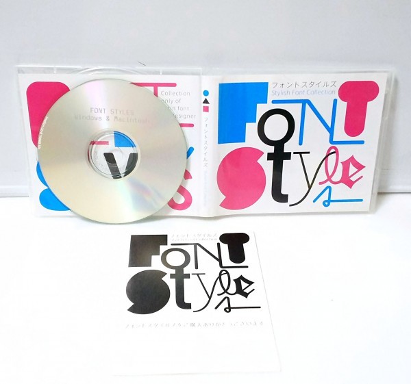 【同梱OK】 フォントスタイルズ / Flop Design / 書体 / FONT