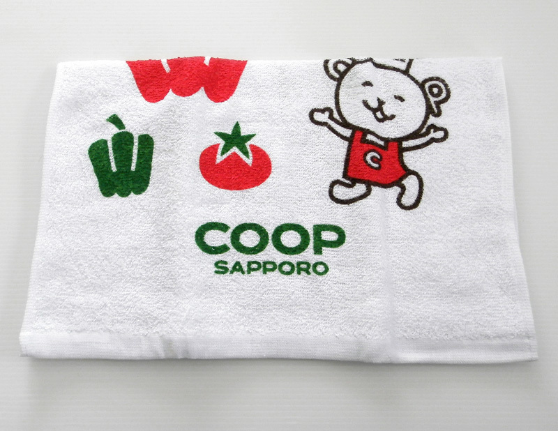 CO-OP トドック イノシシ タオル 干支 コープさっぽろ グッズ 未使用 レア くま クマ 白熊 白くま シロクマ ノベルティ コープ 非売品