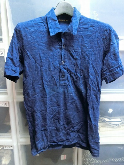 BLUE / BLUE ポロシャツ 半袖 3 ブルーブルー