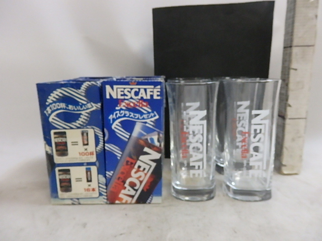 NESCAFEネスカフェ　エクセラ　グラス　８個未使用箱なし４個