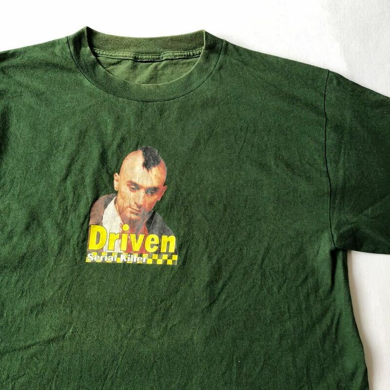 90s Serial Killer TAXI DRIVER Tシャツ USA製 ビンテージ 90年代 シリアルキラー タクシードライバー ロバートデニーロ ヴィンテージ