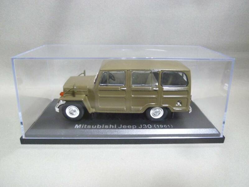 1/43 三菱 ジープ J30 1961 国産名車コレクション