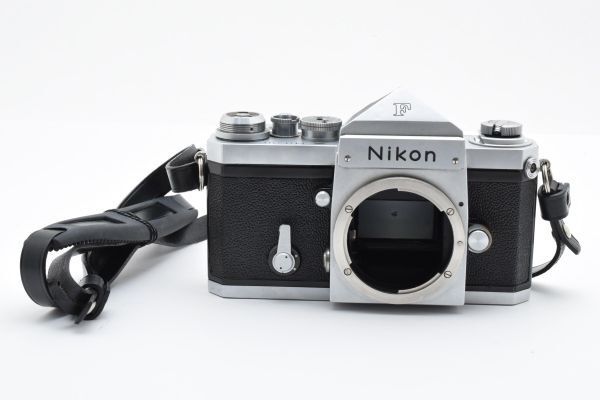 ニコン Nikon F アイレベル シルバー ボディ フィルム マニュアルフォーカス 一眼レフカメラ カメラ #506 s