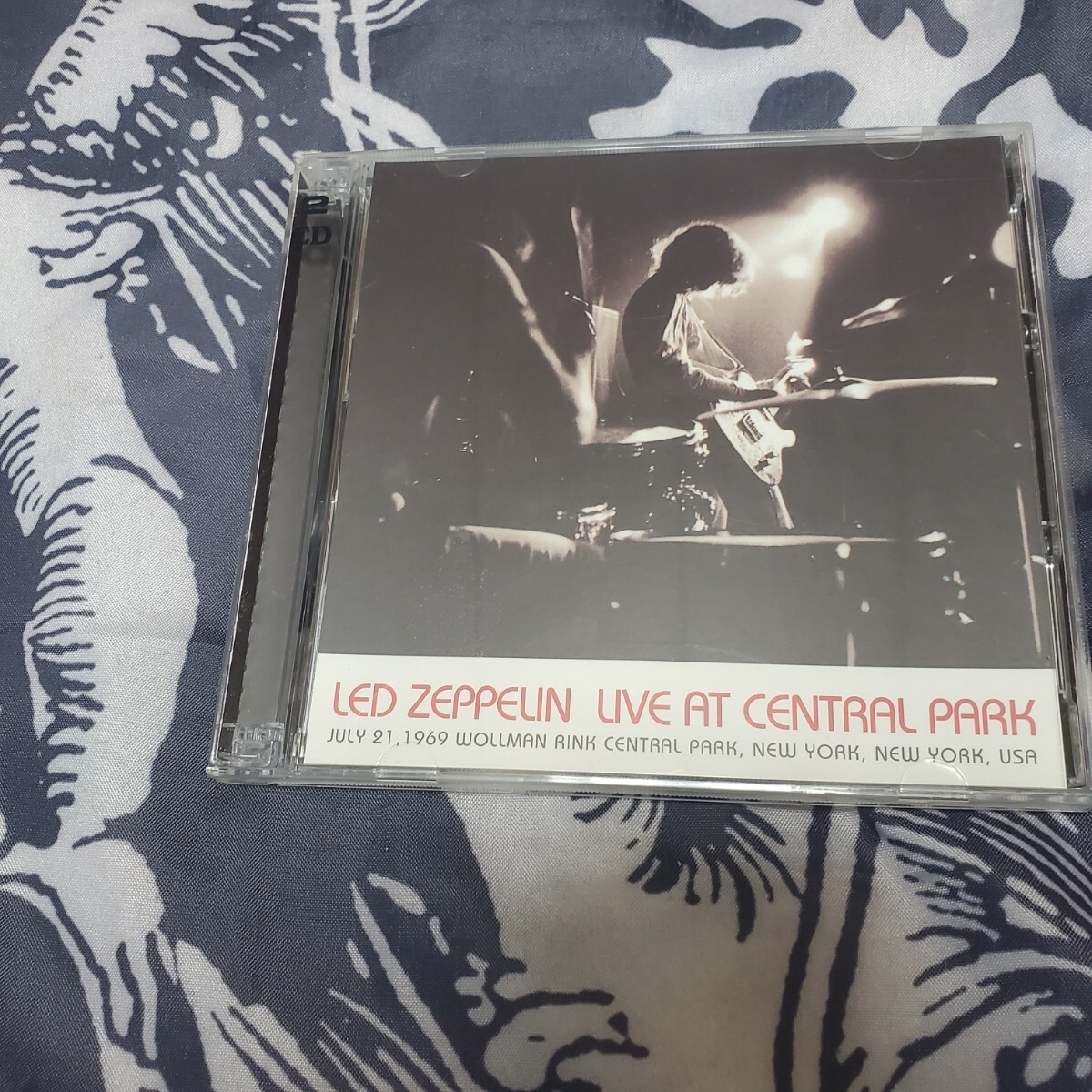LED ZEPPELIN LIVE AT CENTRAL PARK プレス盤2枚組　July 21 1969