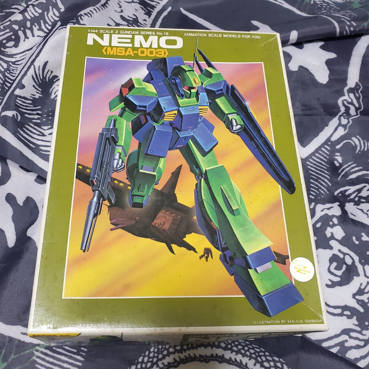 1/144　ネモ　No.18　MSA-003 機動戦士Zガンダム 旧キット