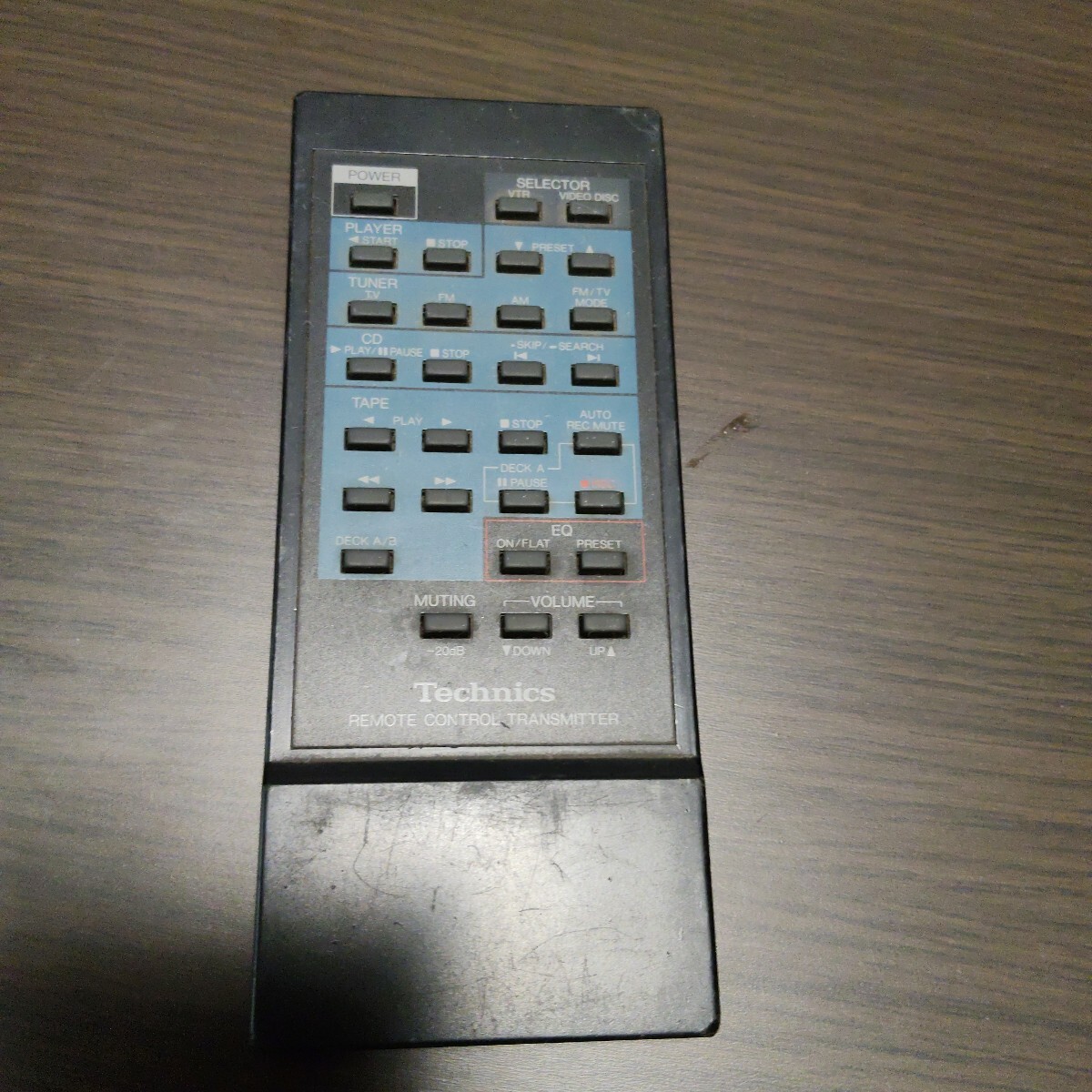 ■Technics オーディオリモコン EUR64268