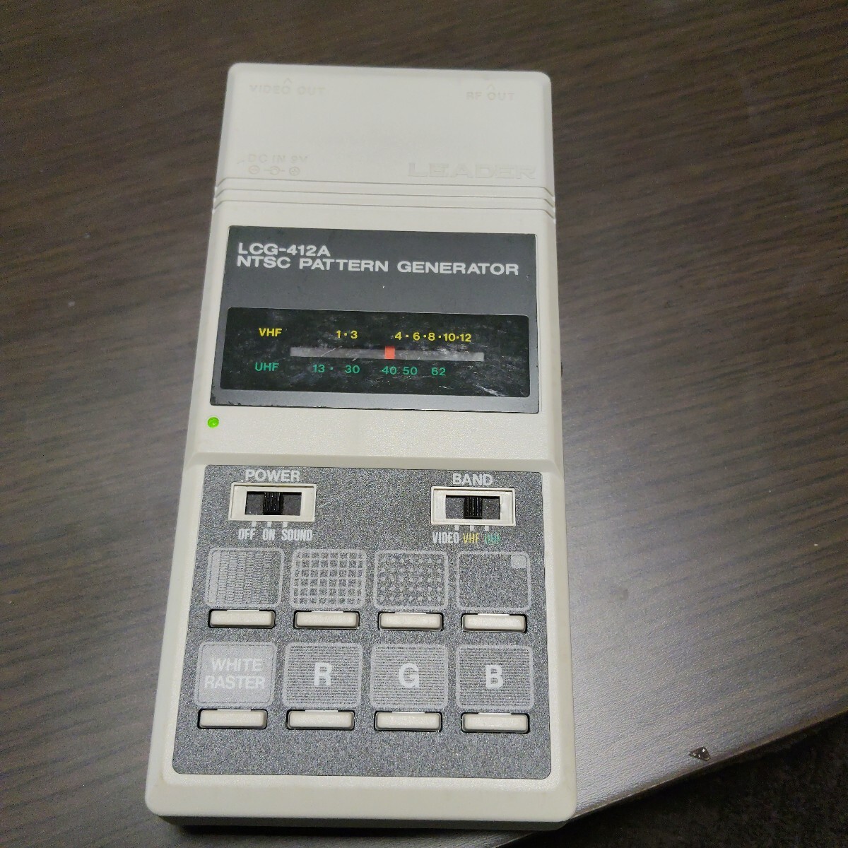 PALパターンジェネレータ LCG-412C LEADER NTSC信号発生器　リーダー電子　 LEADER