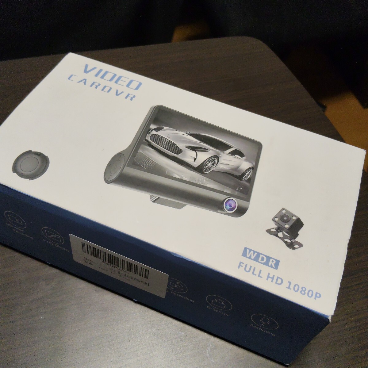 ドライブレコーダー　WDR FULL HD 1080P vioeo carovr 