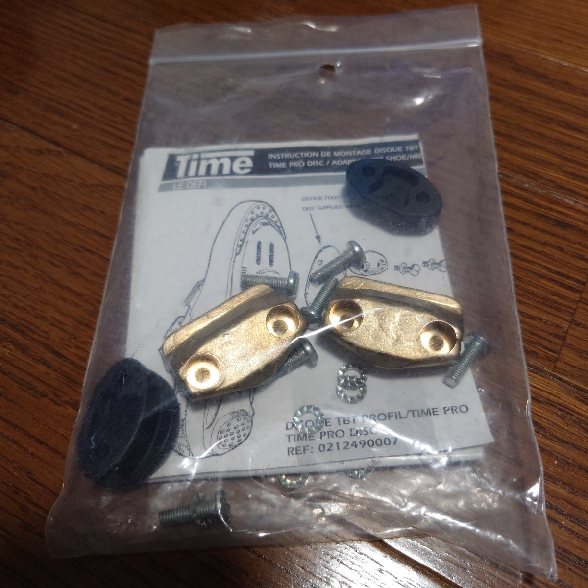 希少ビンテージ未使用Time equipe クリート　タイム　ビンディングペダル エキップ