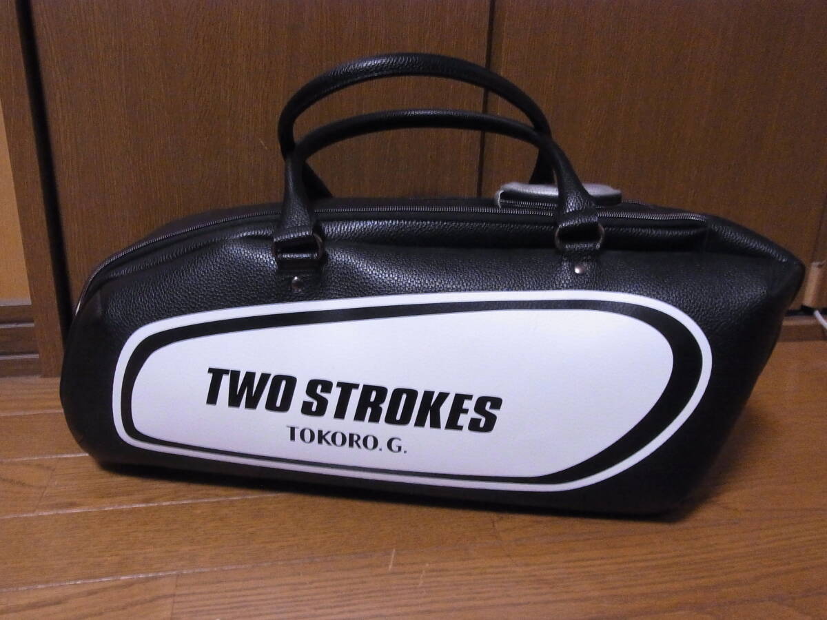 262-46/美品/世田谷ベース/所さんのTWO STROKES タンクバッグ/ブラック