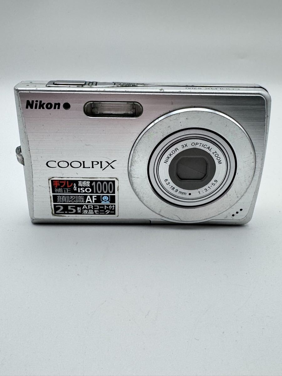 《08》Nikon COOLPIX S200 コンパクトデジカメ　動作未確認