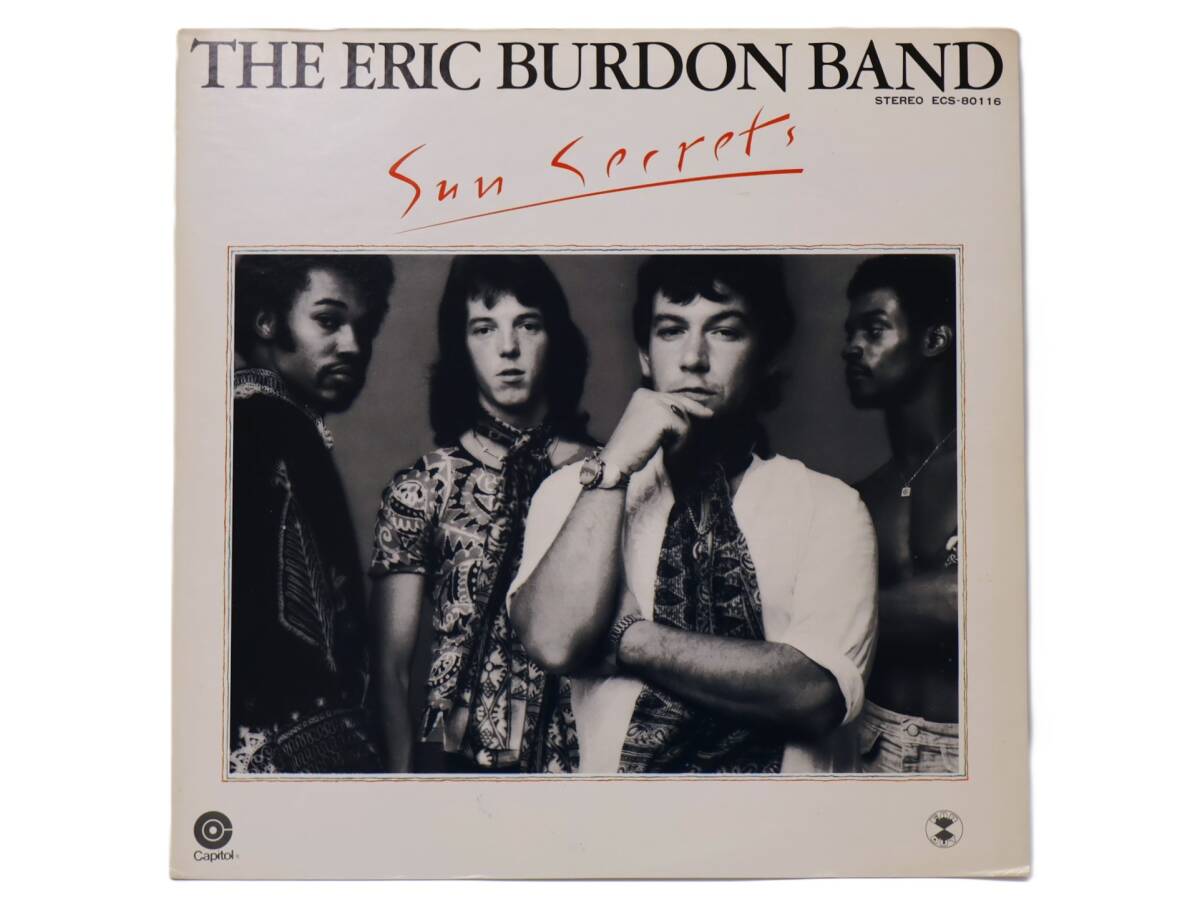 ★中3017 THE ERIC BURDON BAND エリック・バードン・バンド/SUN SECRETS 暁の神秘 レコード LP盤 アナログ盤 同梱可 32509081