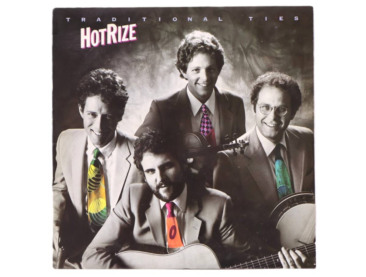 ★中3066 Hot Rize ホット・ライズ/TRADITIONAL TIES トラディショナル・タイズ レコード LP盤 アナログ盤 コレクター品 同梱可 32509081