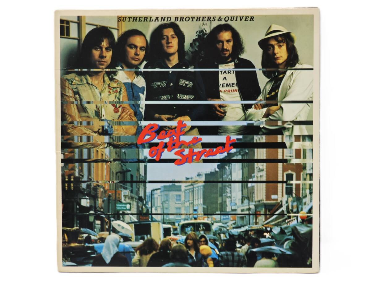 ★中3050 The Sutherland Brothers & Quiver サザーランド・ブラザーズ&クイーバー/Beat Of The Street レコード LP盤 アナログ盤 32509081