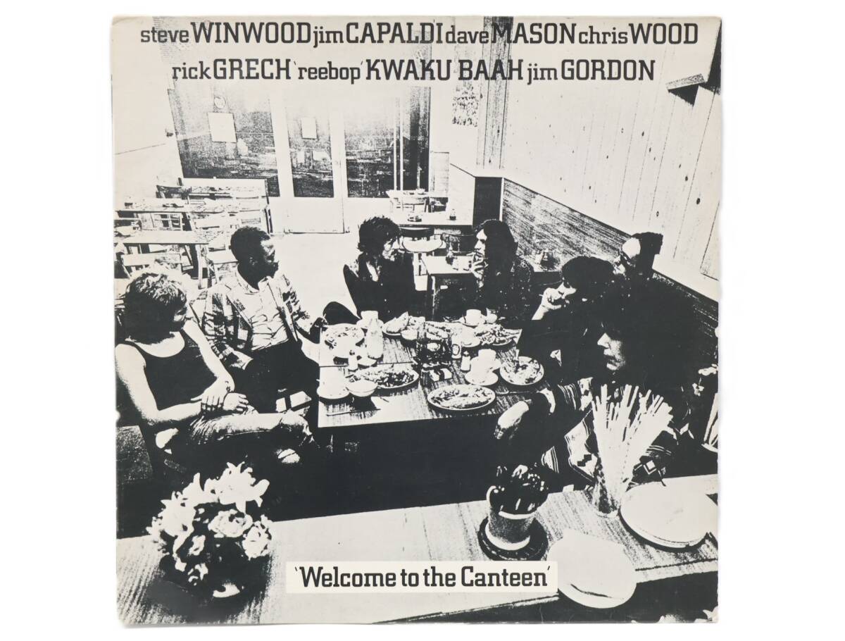 ★回0034 TRAFFIC トラフィック/Welcome to the Canteen ウェルカム・トゥ・ザ・キャンティーン レコード LP盤 アナログ盤 32509081