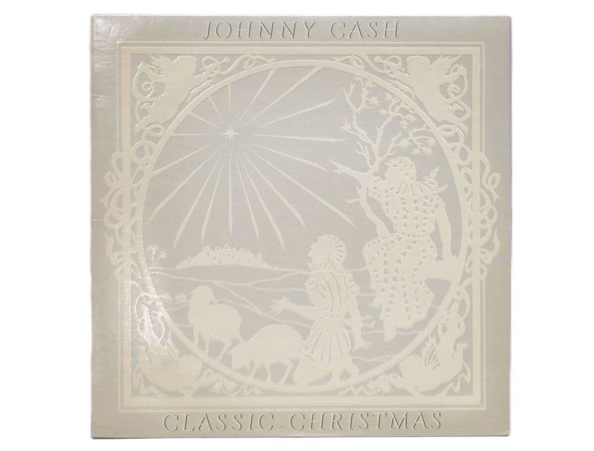 ★中3126 Johnny Cash ジョニー・キャッシュ/Classic Christmas クラシック・クリスマス レコード LP盤 アナログ盤 同梱可 32509081