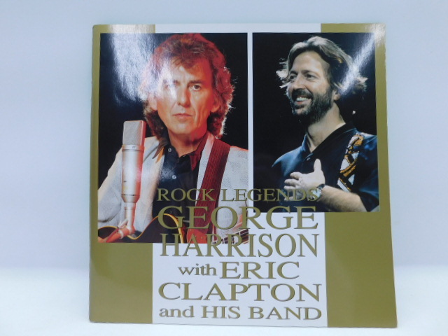 ★小2432 ROCK LEGENDS GEORGE HARRISON with ERIC CLAPTON and HIS BAND パンフレット ジョージハリソン エリッククラプトン 32509081