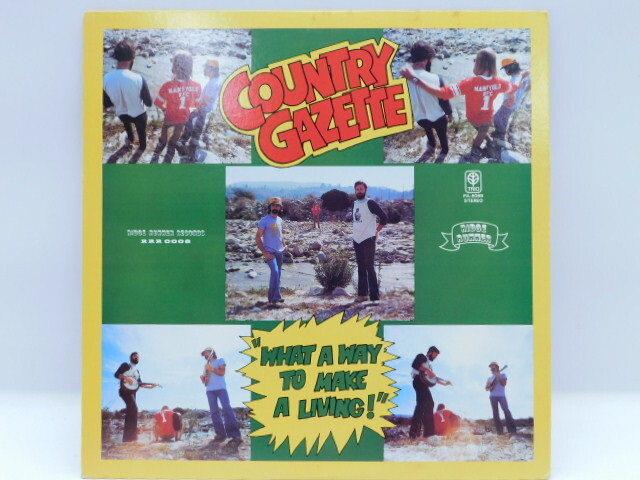 ★小2608 Country Gazette カントリー・ガゼット WHAT A WAY TO MAKE A LIVING ホワットアウェイトゥメイクアリヴィング LP 32509081