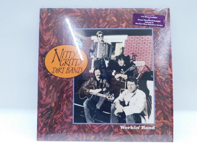★小2775 Nitty Gritty Dirt Band ニッティ・グリッティ・ダート・バンド Workin' Band NGDB レコード LP コレクター品 32509081