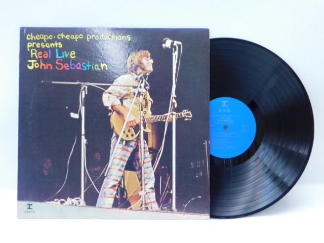 ★小2829 John Sebastian ジョン・セバスチャン Cheapo-Cheapo Productions Presents Real Live John Sebastia LP 見本盤 32509081