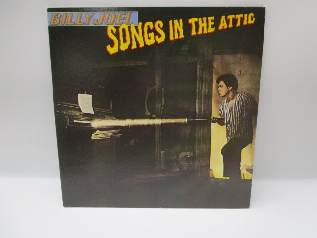 ★紗0096 Billy Joel ビリー・ジョエル Songs in the Attic ソングズ イン ジ アティック LP レコード コレクター放出品 同梱可 32509081