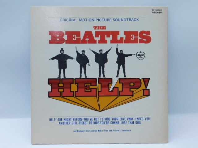 ★小2884 The Beatles ザ・ビートルズ HELP ヘルプ!4人はアイドル 映画 サントラ サウンドトラック盤 LP コレクター放出品 32509081