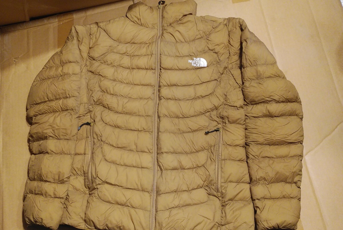 即決　THE NORTH FACE ザ・ノースフェイス NYW81812 ダウンジャケット size M ブラウン 登山　キャンプ　ノースフェイス　レディース