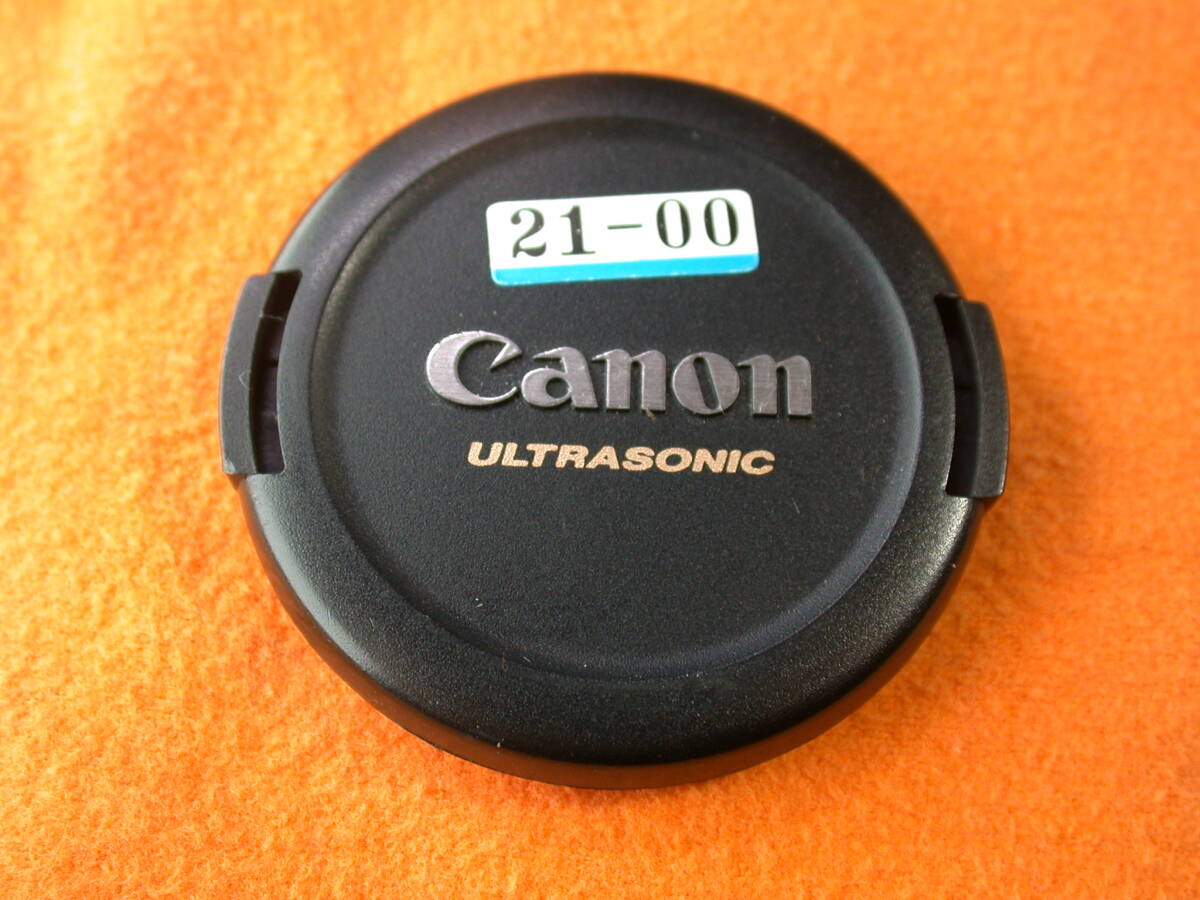 21-00 キャノンEFレンズ用 レンズキャップ フィルター径52㎜