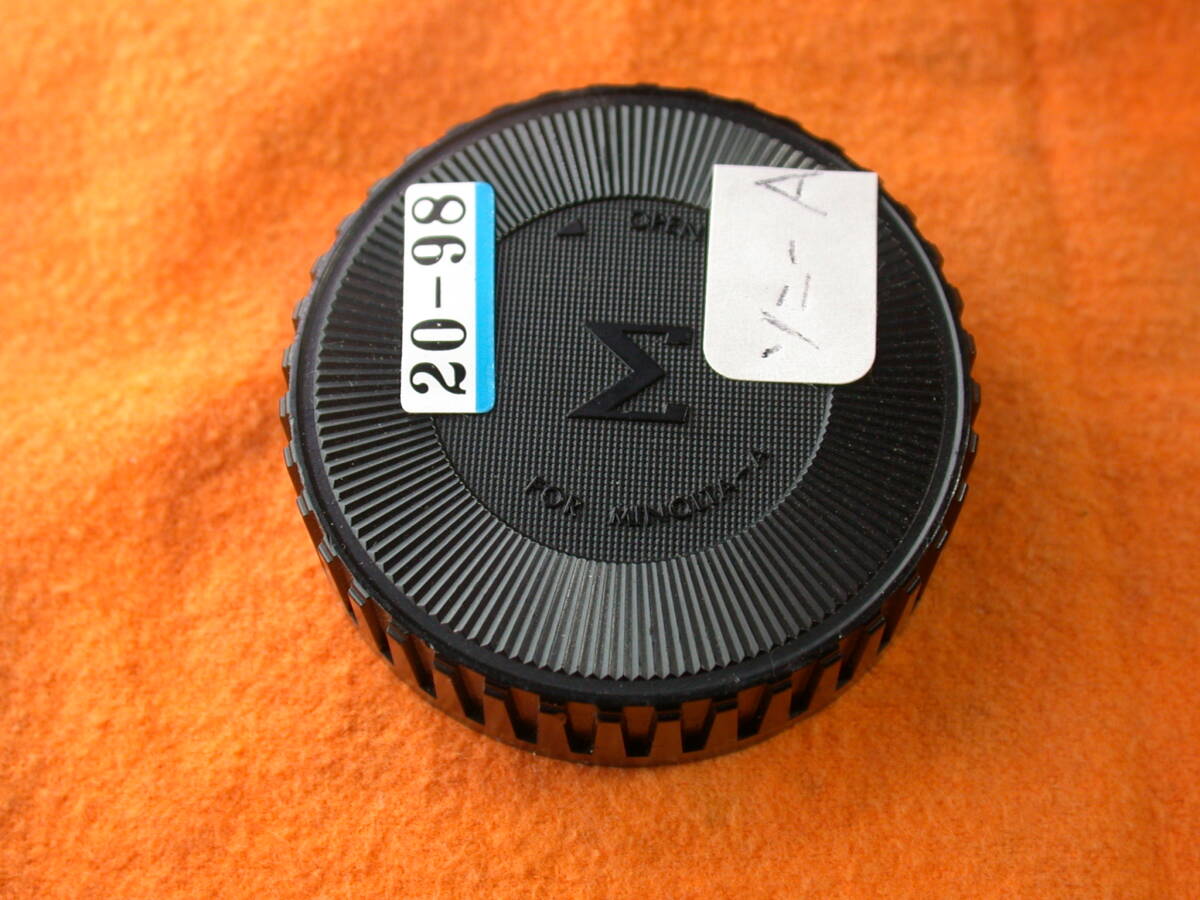 20-98 SONY Aマウント用 旧ミノルタアルファマウント レンズリアキャップ