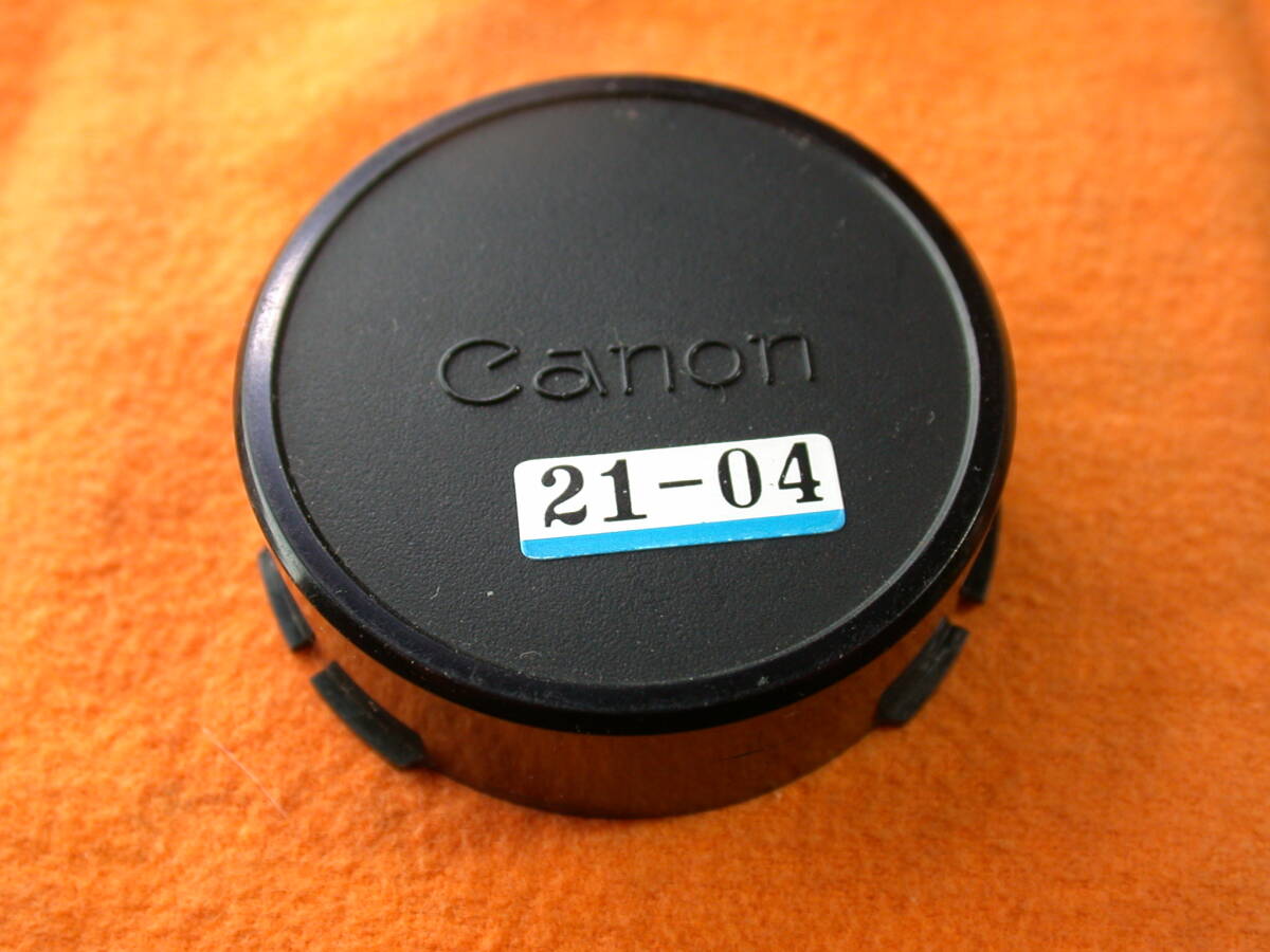 21-04 キャノンFD レンズリアキャップ