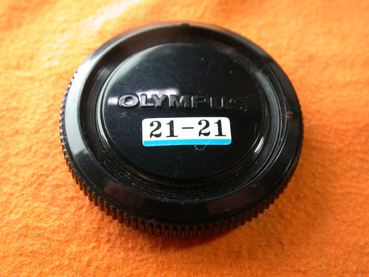 20-91 オリンパスOM　マウント レンズリアキャップ フォーサーズマウントにも使えます