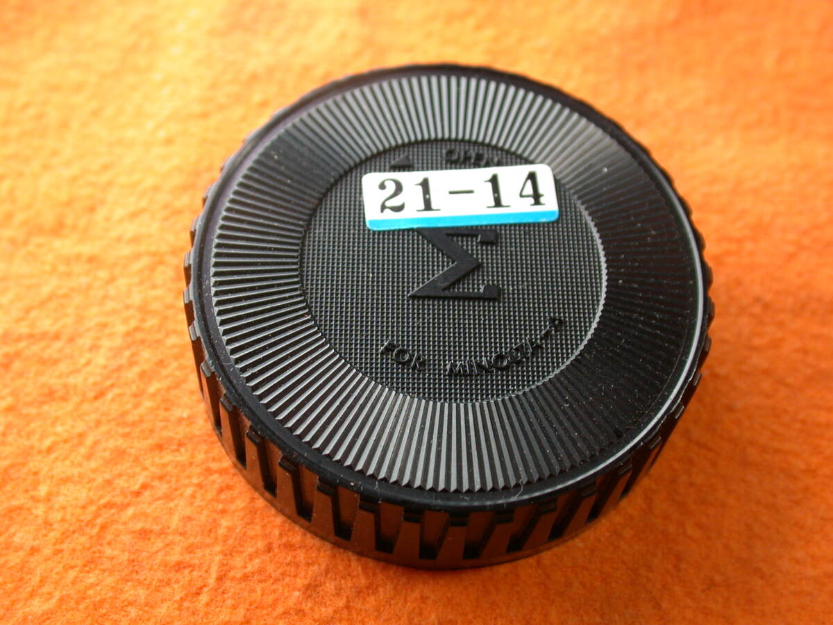 21-14 SONY Aマウント ミノルタαマウント　レンズリアキャップ シグマ