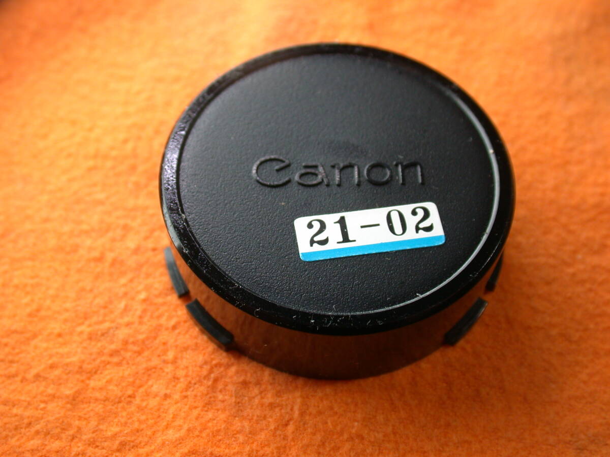 21-02 キャノンFDマウント レンズリアキャップ