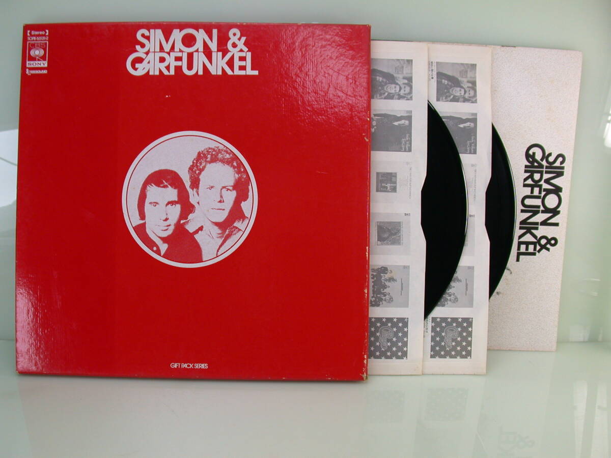 オマケCD付き LPレコード/サイモンとガーファンクル ２枚組 ギフトパック