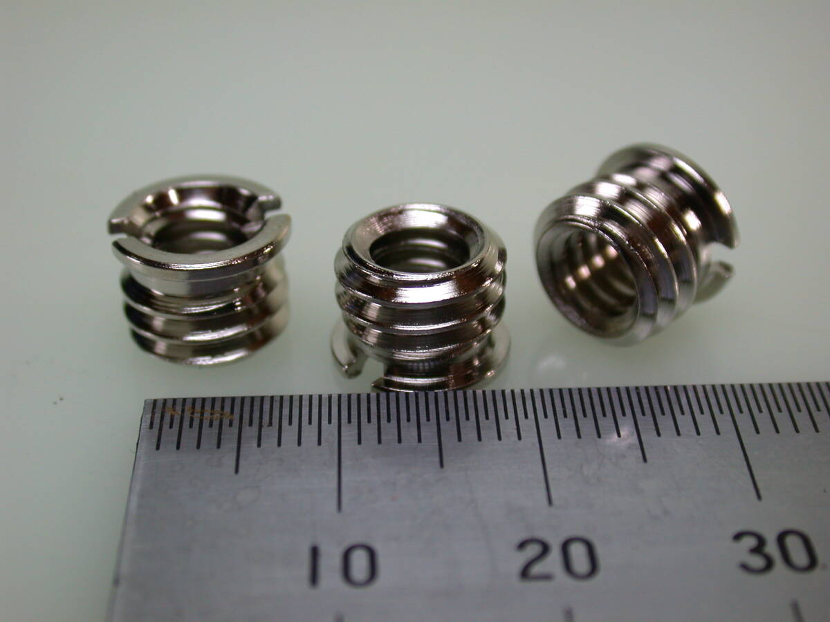 即決 送料無料 カメラネジ 大ネジ 小ネジ 変換ネジアダプター 1個 連結ネジ 固定ネジアダプター 3/8 1/4　　