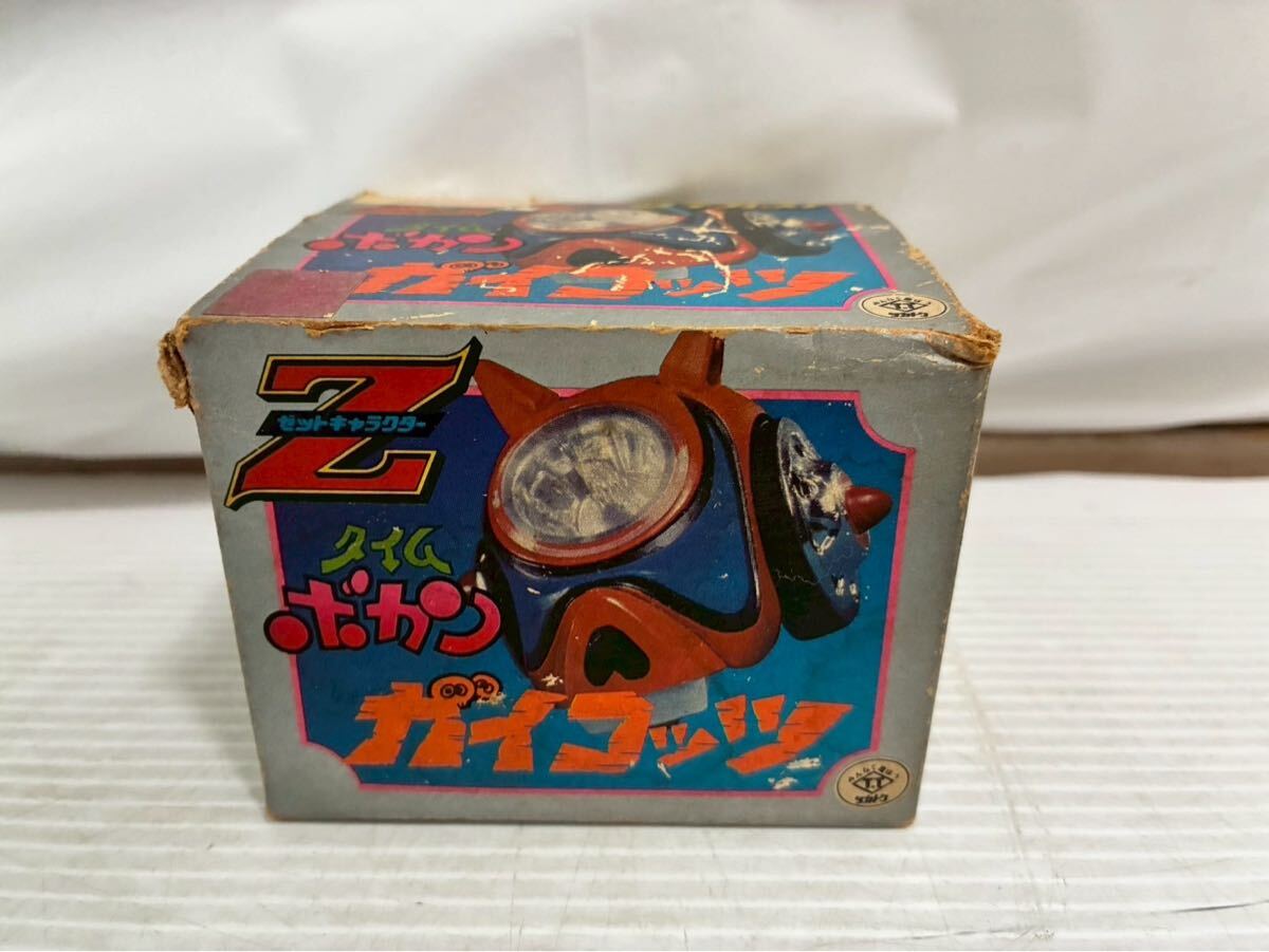 V328 当時物 昭和レトロ タカトク ゼットキャラクター タイムボカン 超合金 タツノコプロ ガイコッツ ダイカスト 未使用保管品?