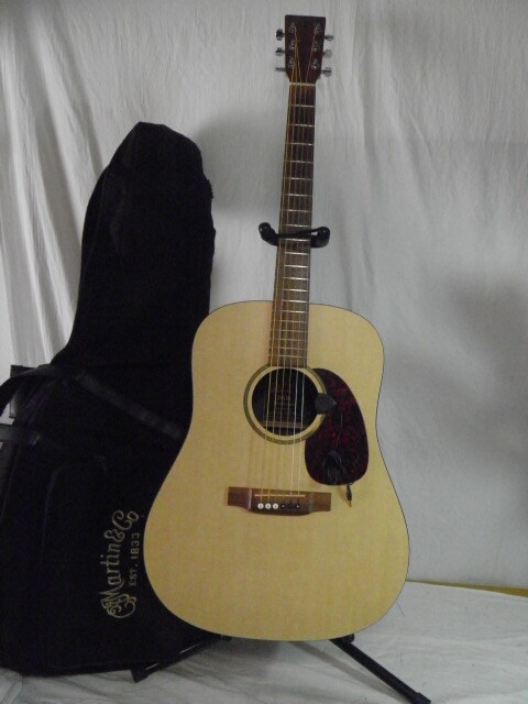 美品】Martin&Co　アコースティックギター　DXM　 DREADNOUGHT ソフトケース付 マーチン　ドレッドノート