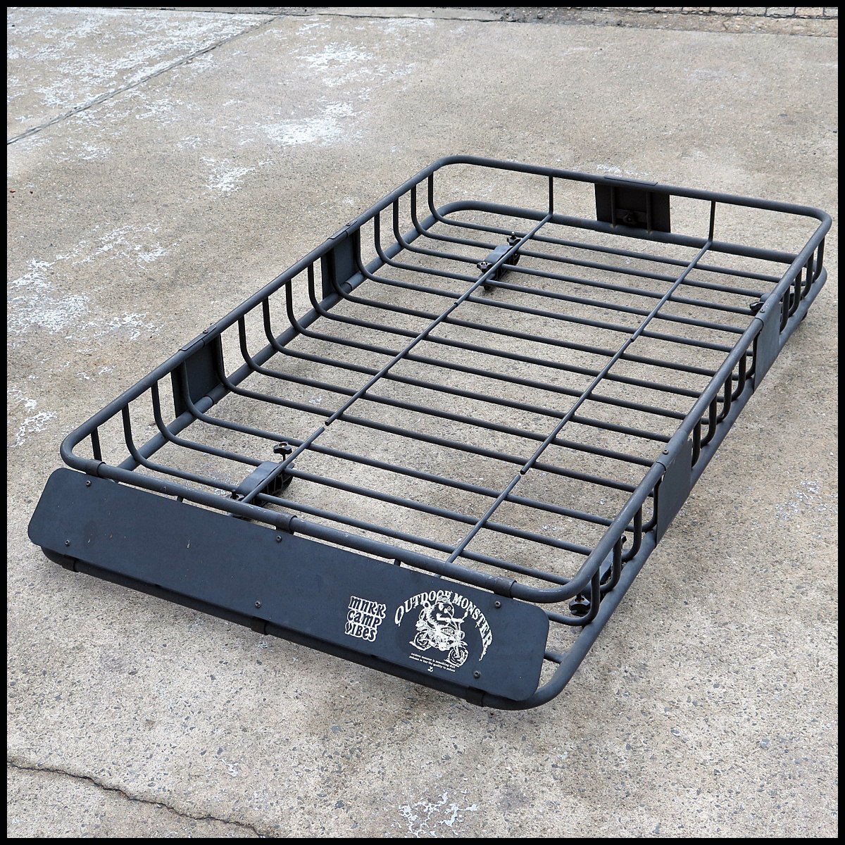 I442) 引取限定 CURT ルーフカーゴ カーゴラック ルーフラック/ルーフバスケット/キャリヤラック/キャリヤベース/運搬/アウトドア/△