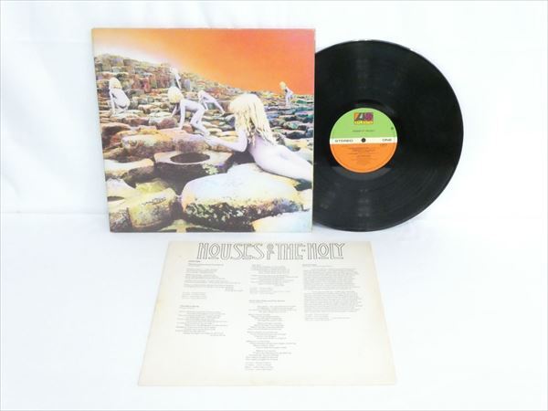 ◆◇Led Zeppelin レッド・ツェッペリン Houses of the Holy 聖なる館 LPレコード UK盤 ATLANTIC マト A3 B3 K50014◇◆