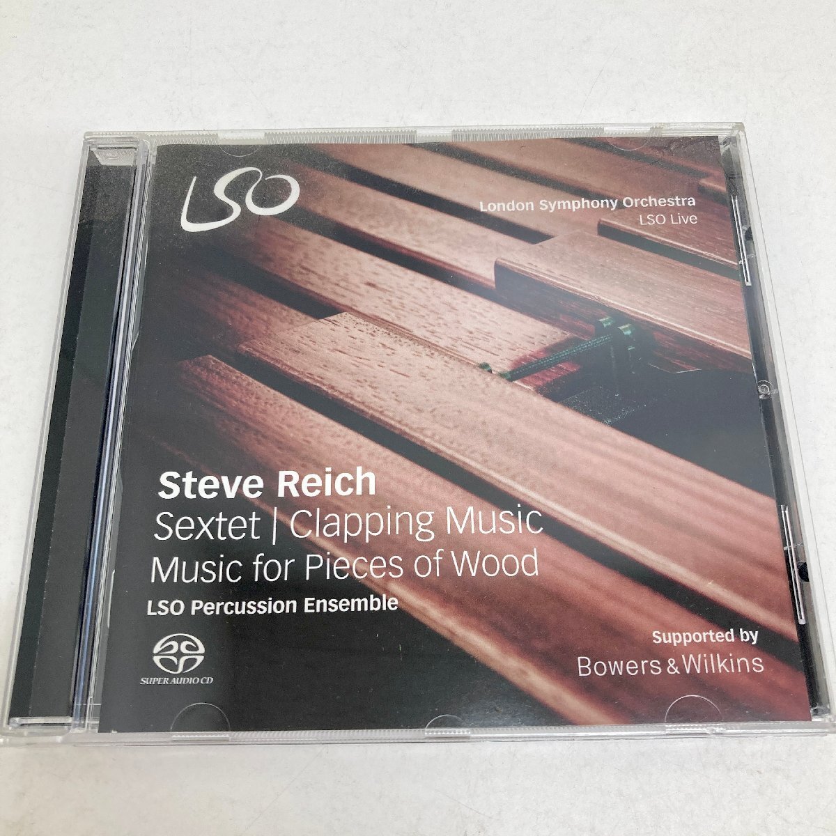 ◆◇[22] Music for Pieces of Wood Steve Reich スティーヴ・ライヒ CD 動作未確認 08/020522ｍ◇◆