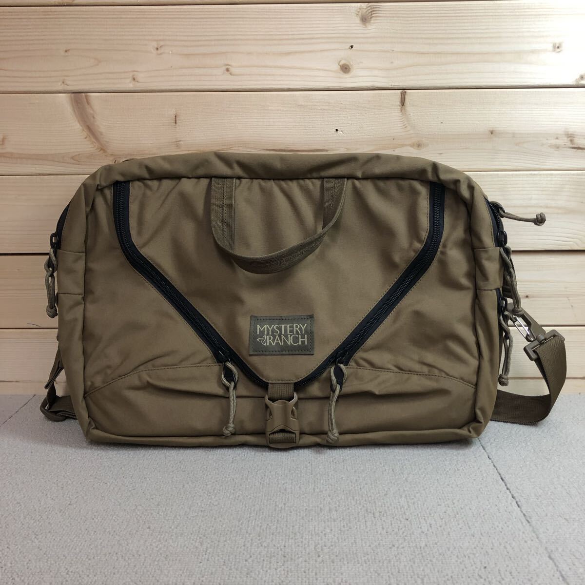 (38)MYSTERY RANCH ミステリーランチ 3WAY ブリーフケース バックパック コーデュラ ショルダー 019761184017000 コヨーテ 37960989921