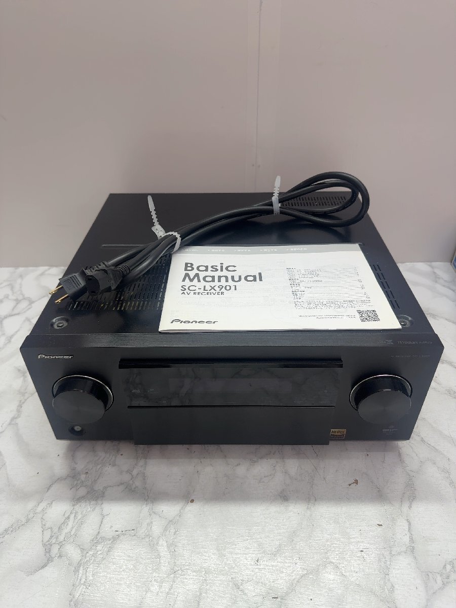 ♪【パイオニア SC-LX901 AVレシーバー ブラック SC-LX901(B) 力強さを一段と高めた、 新型「ダイレクト エナジーHDアンプ」】OK20643