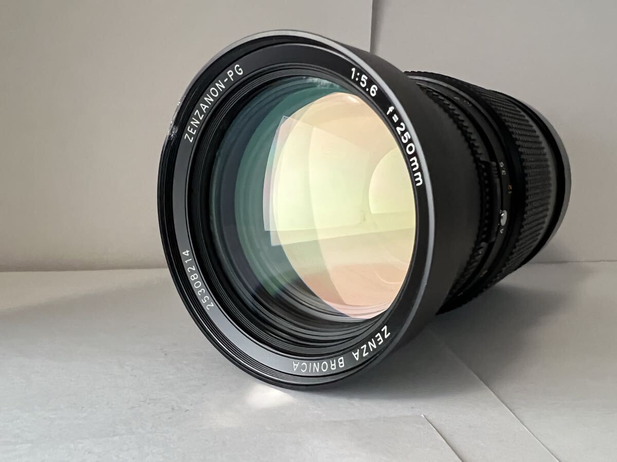★良品★ Zenza Bronica ZENZANON-PG 250mm f/5.6 ★動作確認済み #0069 #44