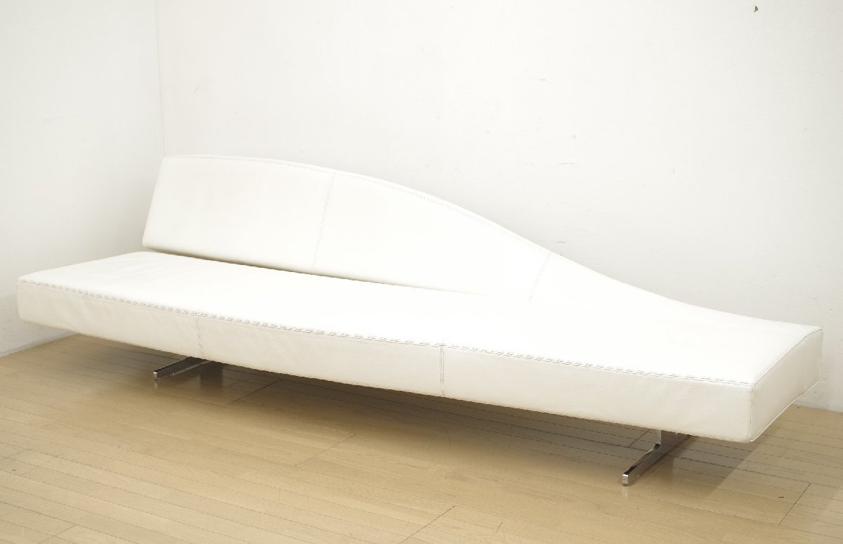 Cassina カッシーナ ASPEN アスペン ソファ 本革 右バックタイプ 約3～5人掛け モダン リビング デザイナーズ ロビー 待合 応接(A)