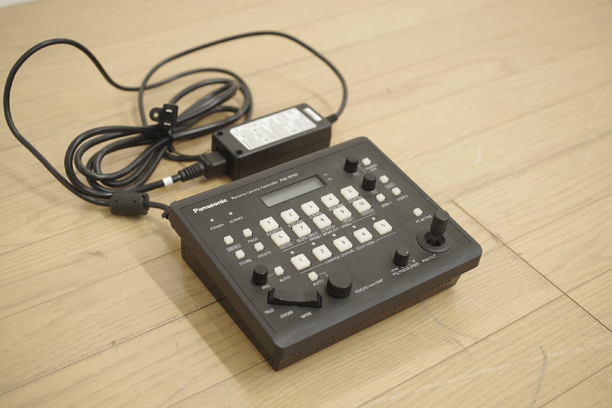 Panasonicパナソニック AW-RP50 リモートカメラコントローラー 遠隔操作ライブイベント 番組制作 難アングル撮影用 業務用映像システム(Ａ)