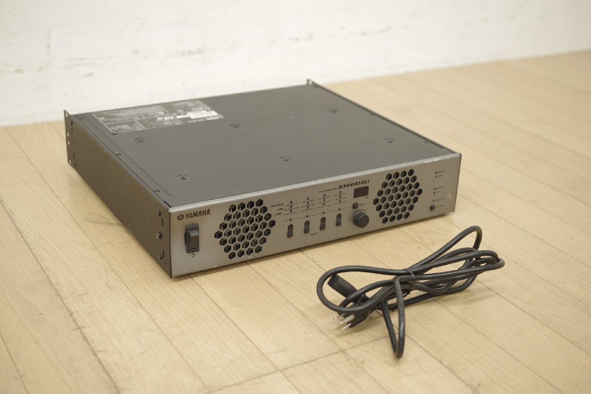 YAMAHA ヤマハ XMV4140 パワーアンプ ハイ・ロー兼用 PA機器 音響システム プロオーディオ 中古