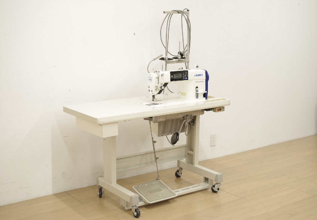 JUKI ジューキ DDL-9000C-SMS-NB 中厚物 本縫い自動糸切りミシン 3相200V 業務 工業用 縫製 工場 手芸 ハンドクラフト 営業所止め (B)