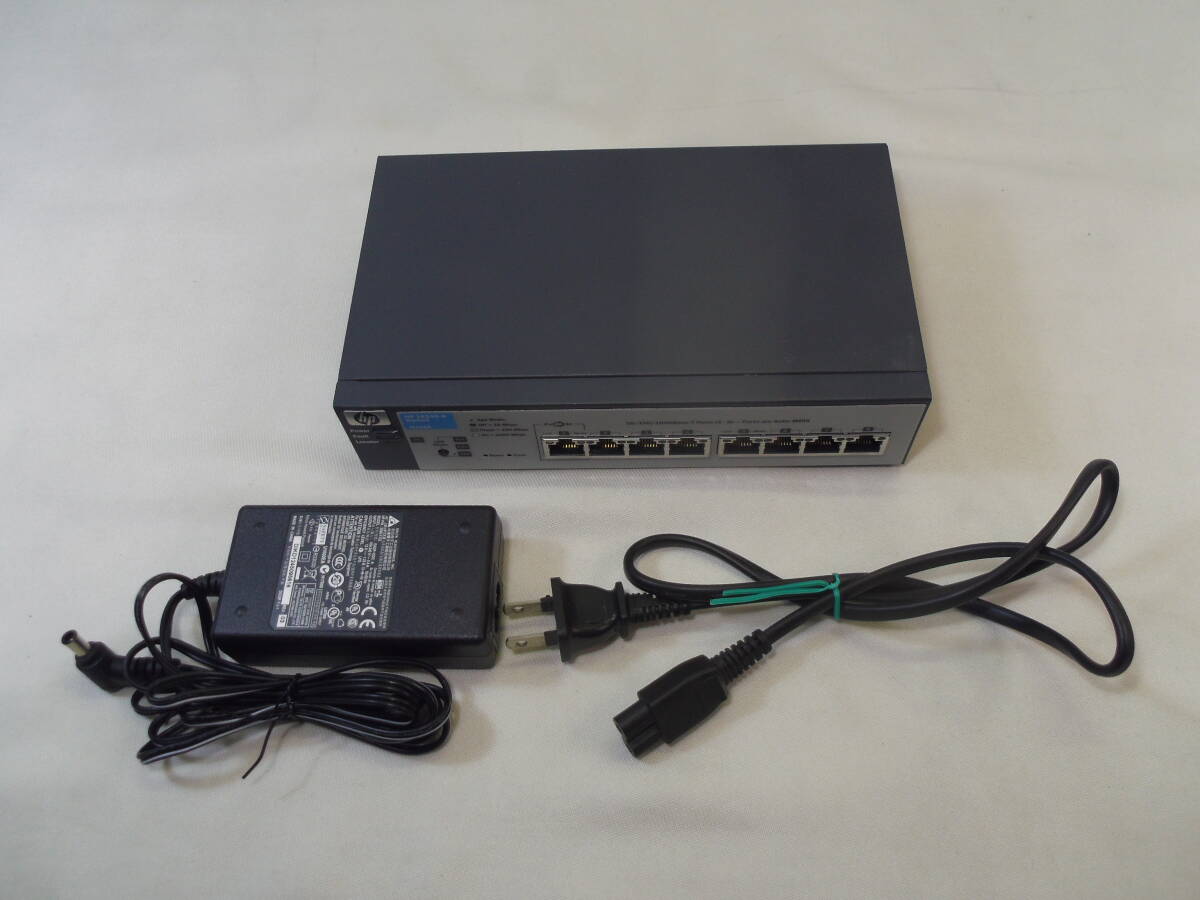 J81◇hp◇ギガビットスイッチ◇HP 1810G-8　J9449A◇送料680円◇